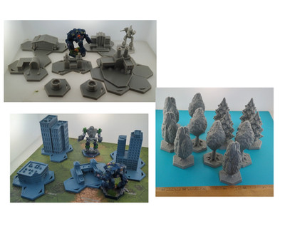 GREAT VALUE hex #7 6mm terrain FAST SHIP|Alternate Wargaming Miniature