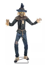 Spirit Halloween STRAWMAN Scarecrow 6' 7" Animatronic Animated Prop Retired NEW