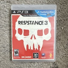 Resistance 3 Sony PlayStation 3 PS3, Shooter, Multiplayer, M, Complete