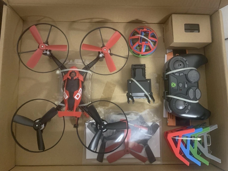 1 set RED Sky Viper HOVER RACER game enhanced battle drone OPEN BOX - NEVER USED - Image 3 of 4