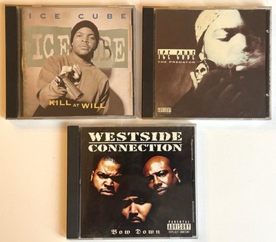 VTG Ice Cube CD Lot Westside Connection Kill at Will Predator Bow Down Lot of 3