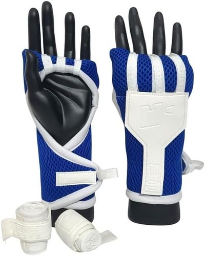 Bespoke Blue Limited Edition Fastwraps - Pro Hand Wraps for Boxing & Muay Thai - Picture 2 of 2