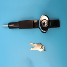 Double Door Refrigerator Lock Zinc Alloy Lock Anti-theft Freezer Lock Pull Lock