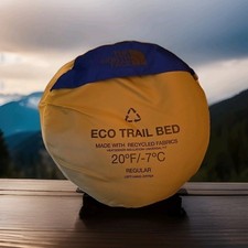  NEW The North Face Eco Trail Bed 20F/-7C Sleeping Bag - Regular/Left Hand