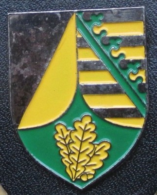 Brustanhänger Verbandsabzeichen Jägerregiment 57 Schneeberg (R) Zinn silber
