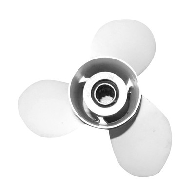 White Marine Outboard Propeller Fit For Yamaha 40HP 50HP 60HP F30 F40 F50 F60