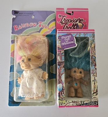 ACE Novelty Treasure Trolls Orange Hair, Orange Eyes