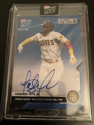 Topps Now Fernando Tatis Jr. Autograph 691540