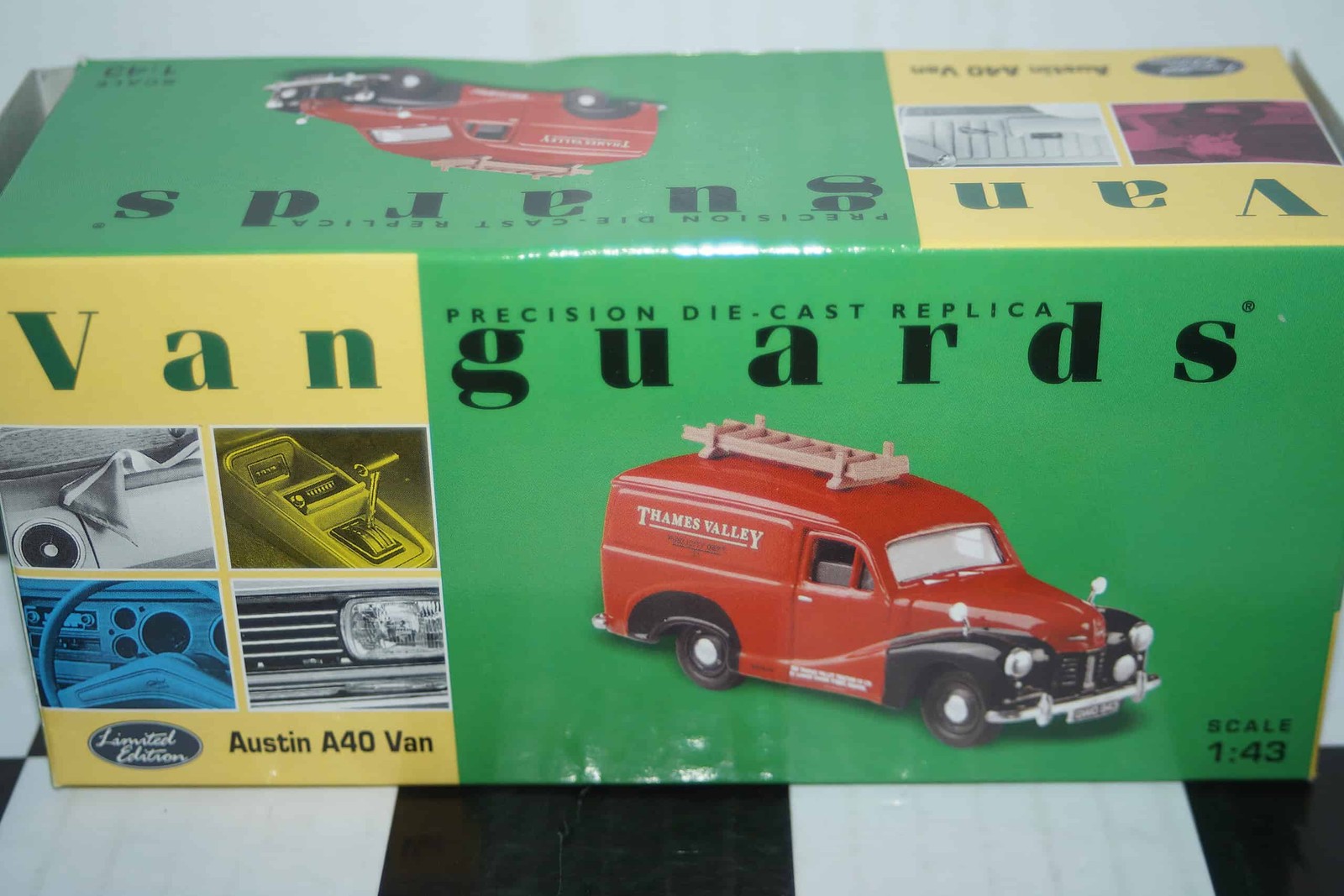 Vanguards Austin A40 Van ""Thames Valley"" VA00316 1:43 Scale