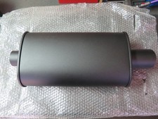 Vibrant Performance 1145 Streetpower Flat Black Oval Muffler 12-e1