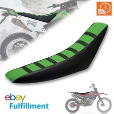 Universal Leather Soft Seat Cover For Kawasaki KX 80 85 100 125 250 300 400 450
