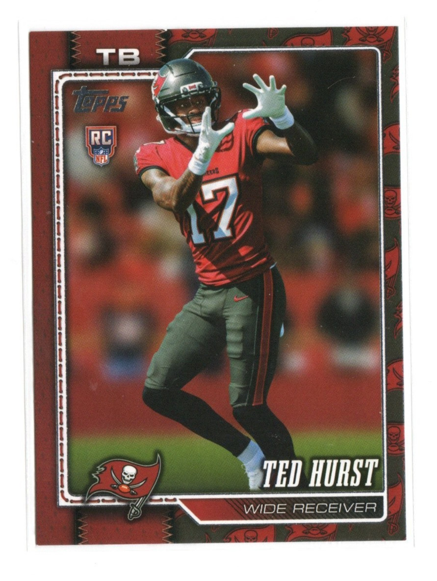 TED HURST  2026 Topps Flagship TEAM LOGO BORDER  Tampa Bay Bucs  RC  #335