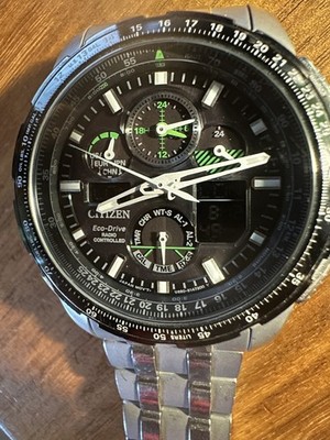 Citizen Men's Eco Drive Skyhawk Atomic Timekeeping Solar Power Watch JY8051-59E