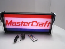 Master Craft Boats LED Display lighted sign lightbox Wall hanging Light