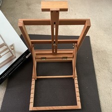 U.S. Art Supply Venice Heavy Duty Tabletop Wooden H-Frame Studio Easel - Artists
