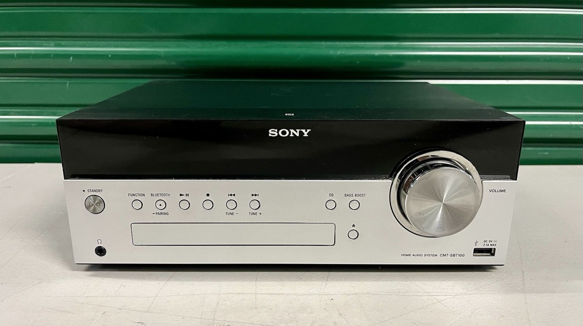 Sony CMT-SBT100 CD Receiver Bluetooth Audio System Tested