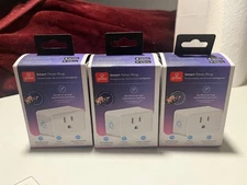 Lot of 3 (THREE) Globe Smart Timer Plug (No Wi-Fi/Hub Required To Use) BRAND NEW