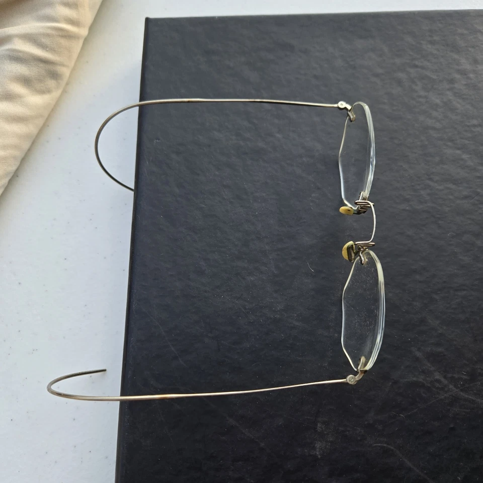 Anteojos antiguos Shuron sin marco Hexegon años 20 y originales ORIGINALES Foto 3 de 4