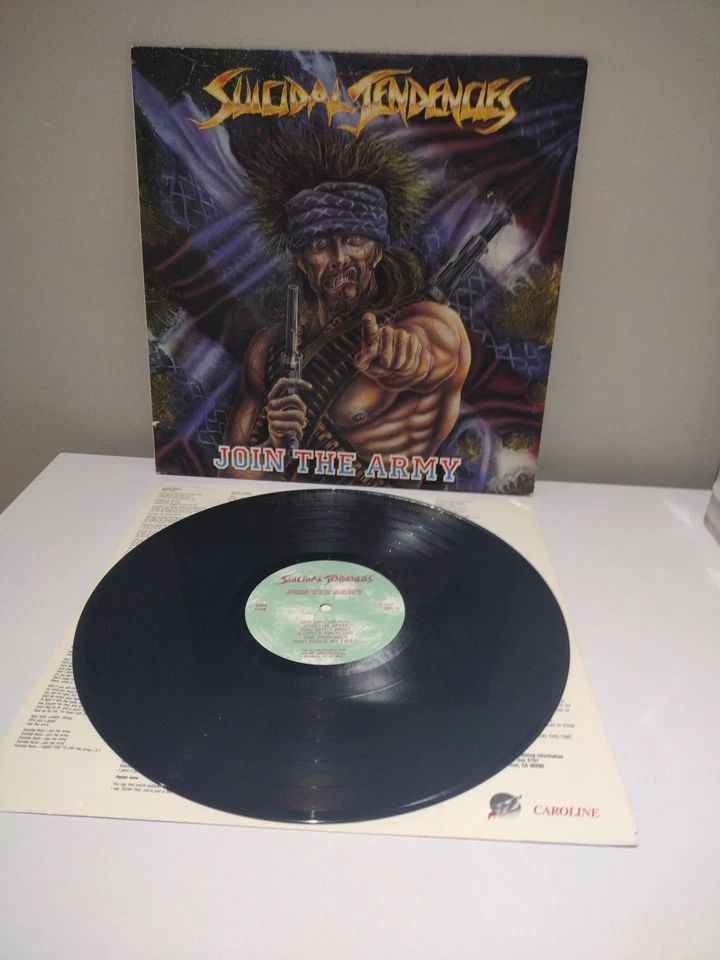 Suicidal Tendencies - Join The Army LP. US 1st. A/B. 1987. VG+ translucent  Foto 4 de 4