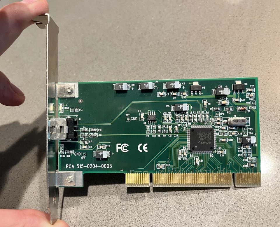 NetChip PCA 515-0204-0004 NET2280EVB-LF PCI 转 USB 2.0 高速外围设备连接器 — 第 2/4 张图片
