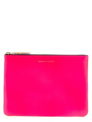 Comme Des Garons Multicolor Goatskin Cardholder 100% Authentic - CO321793BM