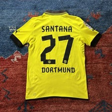 Borussia Dortmund BVB Trikot 2012/2013 Heim Felipe Santana Puma gelb Größe S