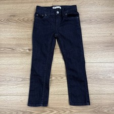 Levi  s Boys 510 Skinny Jeans Size 5 Regular Dark Indigo Denim Adjustable Waist