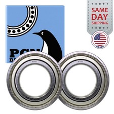  2 6006-ZZ Premium Metal Shield Ball Bearing C3 EMQ, 30x55x13, 6006 ZZ 6006z