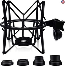 Microphone Shock Mount Mic Holder - Anti Vibration Spider Shockmount Compatible