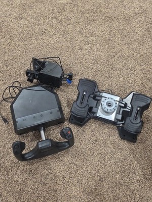 Logitech G Flight Simulator Yoke, Throttle Quadrant & Rudder Pedals