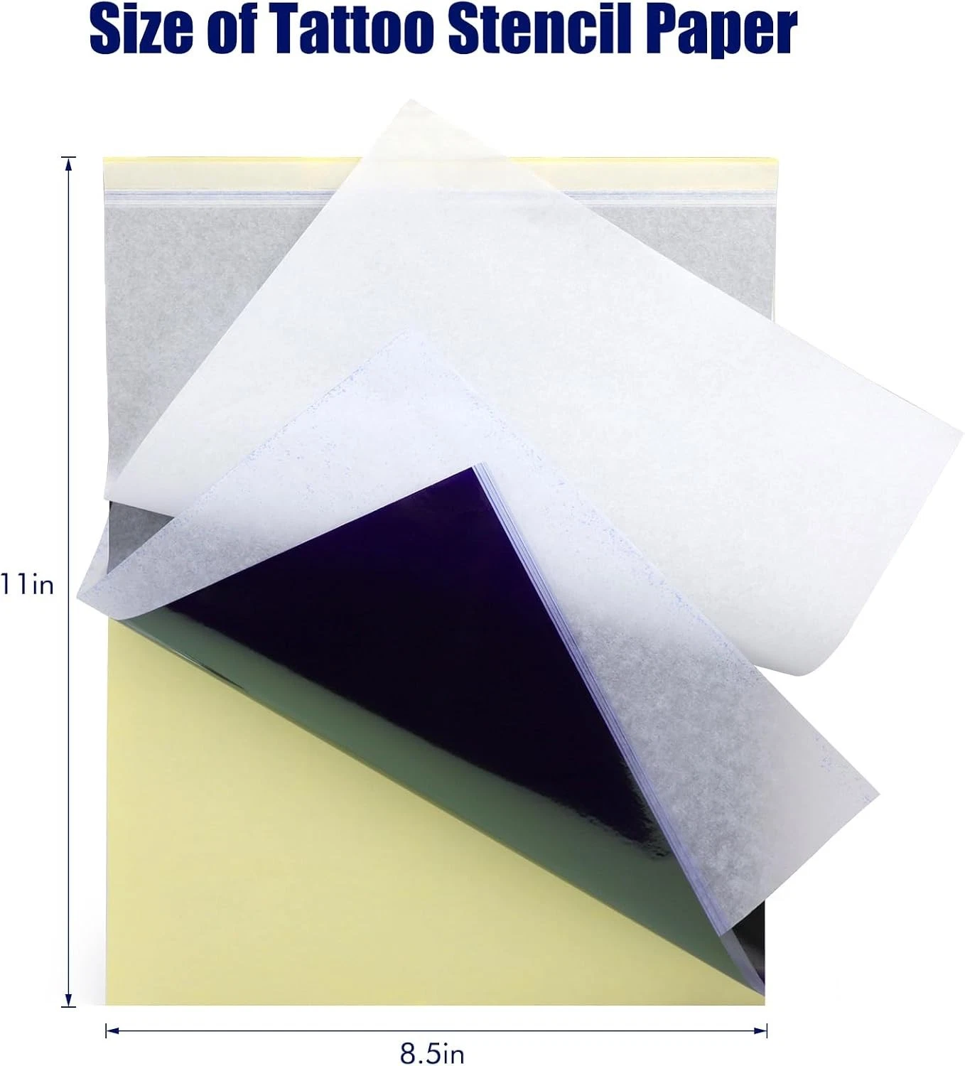 Tattoo Transfer Paper 50 Sheets Stencil A4 Size Professional Durable Supply Kit - product detail image 6