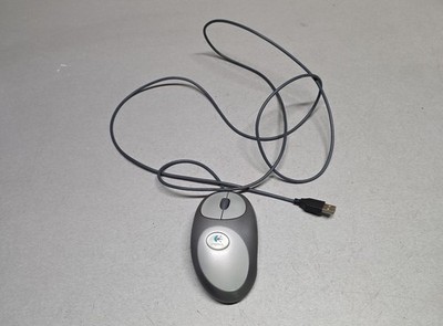 Logitech MouseMan Optical Dual Sensor USB Wired Mouse M-BL63B