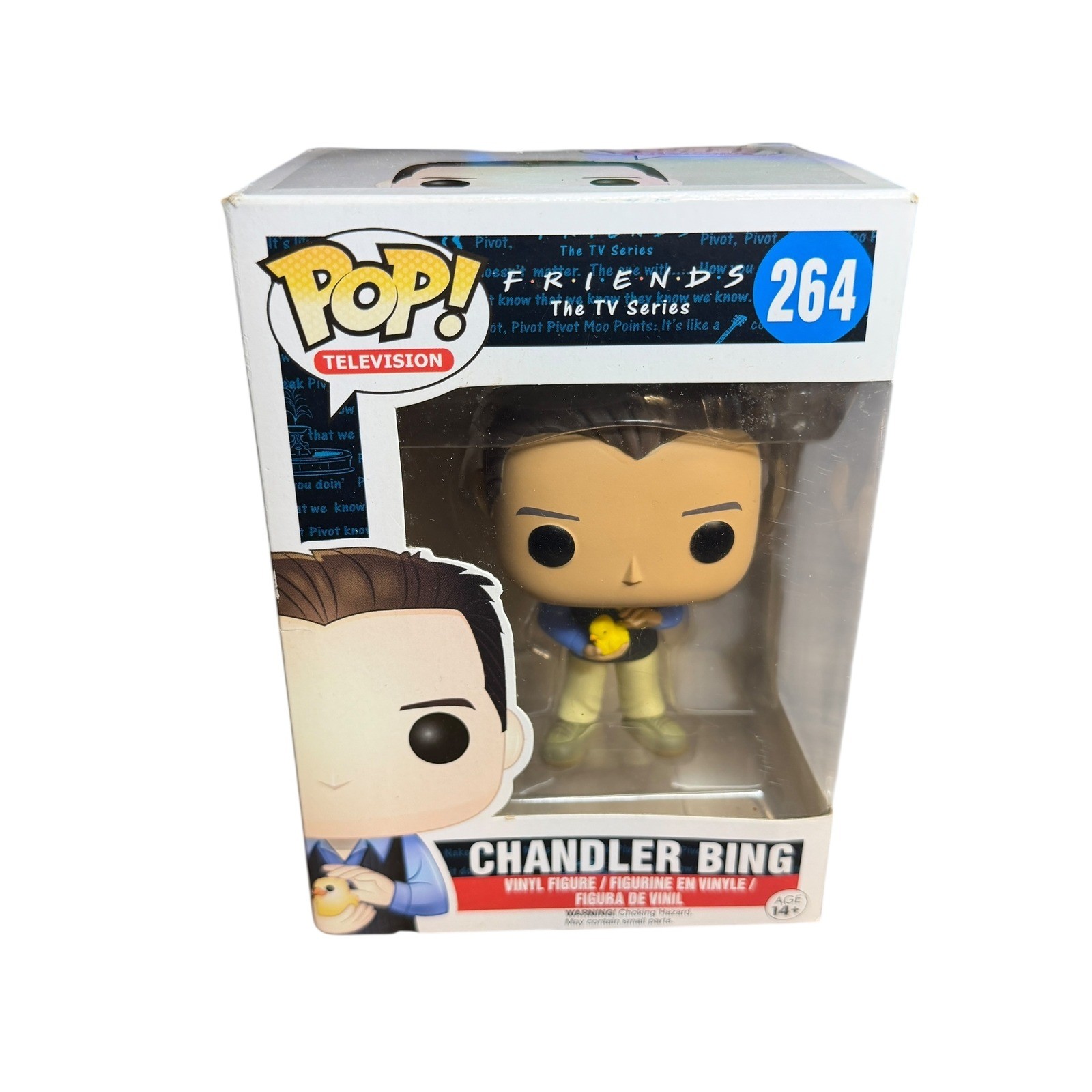 Figura Vinilo Funko Pop TV La Serie Amigos Chandler Bing 264 Nuevo En Caja