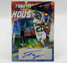 2022 Leaf Valiant - Travis Dye Take It To The House Red Ice Auto /5 (RC) Jets