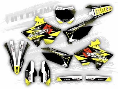 Graphics for POLISPORT RESTYLE Suzuki RM125 RM250 2001 - 2012 RM 125 250 Decals