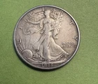 1918 Walking Liberty Half.  VF-XF. , Nice Key Date
