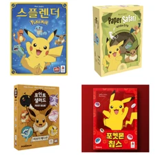 Splendor Pokemon Point Salad Eevee Paper Sapari Chips Pikachu Korean Board Game
