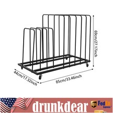 Art Drying Rack with Wheels   Durable, Spacious, Modern Design for Artists