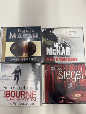 Audio book Cd Bundle Andy Mcnab Robert Muslims Name Siegle