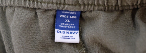 EUC Old Navy Comfort Waistband High-Rise Wide-Leg Linen Pants Women's XL #H72-14 - Picture 8 of 9