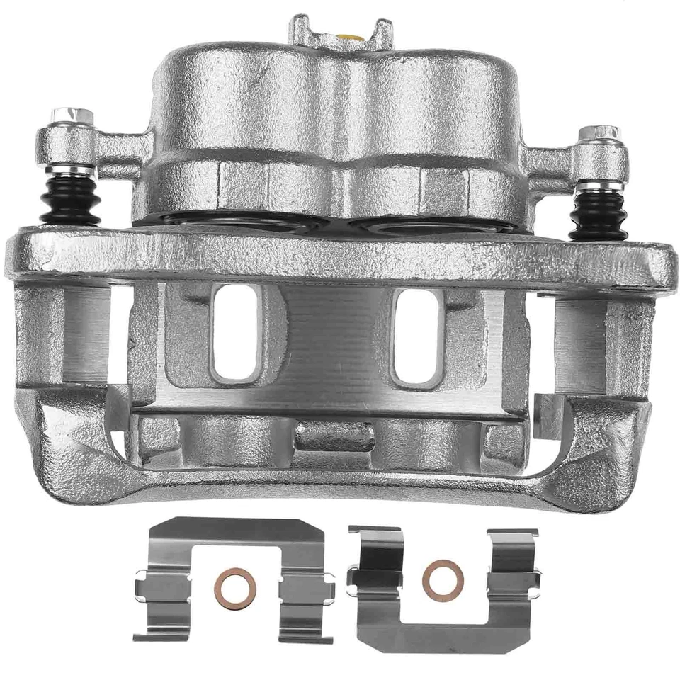 Par de pinzas de freno de disco delanteras con soporte para Kia Sedona 2004 2005 4K52Y49990 Foto 4 de 4