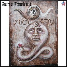 modern contemporary art painting figurative ars goetia lemegeton kabbalah demon
