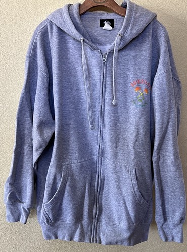 Quiksilver Legoland California Mens Gray Zip Hoodie Mens 2XL XXL - Picture 3 of 6