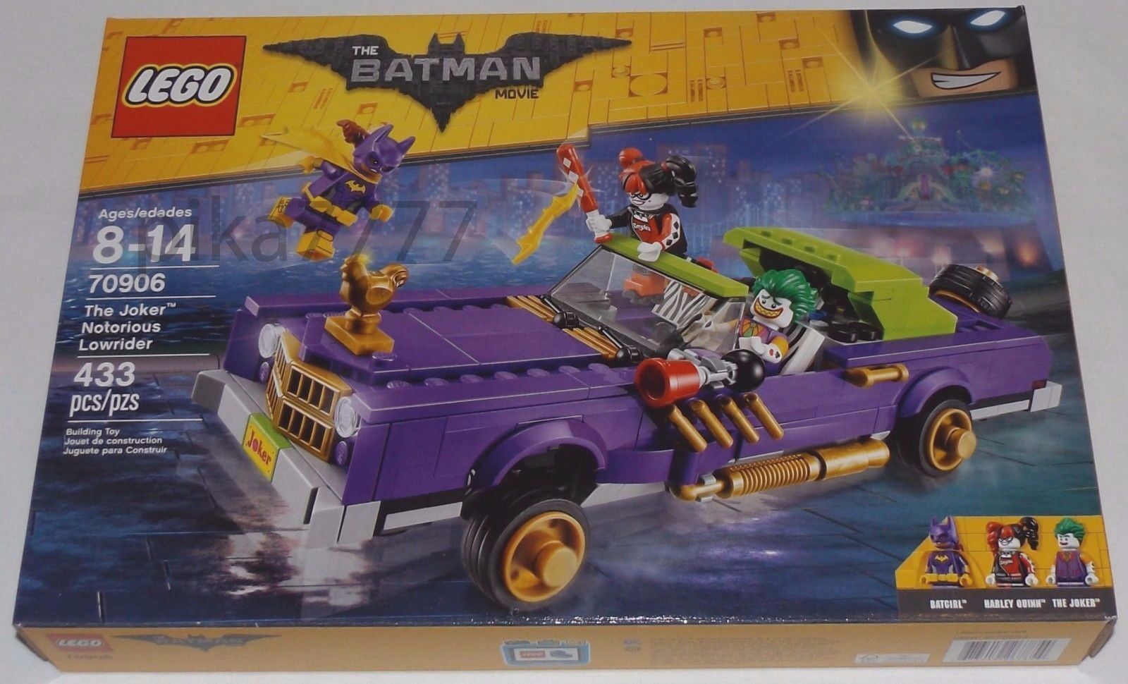 LEGO 70906 The Joker Notorious Lowrider Lego Batman Movie Batgirl Harley Quinn