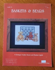 Baskets & Bears, Cross Stitch Leaflet, Graph-it Arts