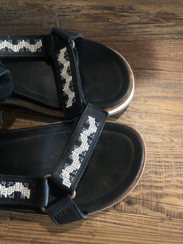 Merrell Juno Leather Ankle Strap Sandal Black Multi J62512 Women’s US6 Outdoor - Picture 8 of 16