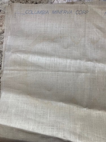 17x30 Polished Linen Kitchen Towels cross stitch Pitcher Transfer Vintage 70s - Picture 14 of 18
