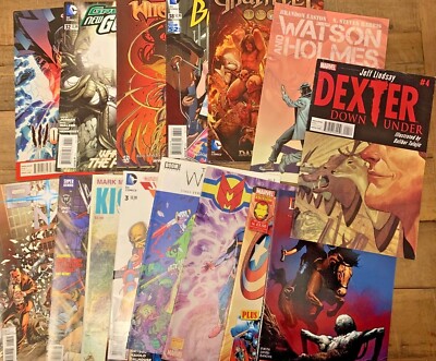 MULTI-LIST SELECTION OF MARVEL & DC COMICS