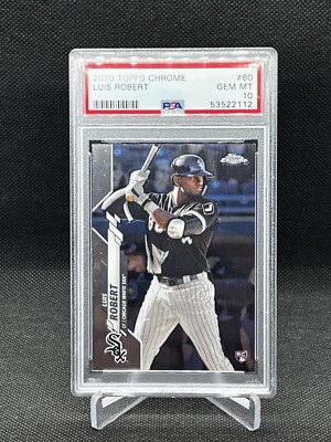 2020 topps chrome luis robert auto /250