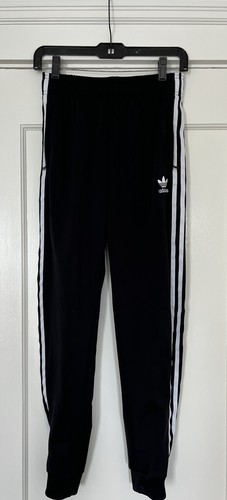 Adidas Jogger Set Black White Size Youth 13-14 Years Classic - Picture 5 of 8